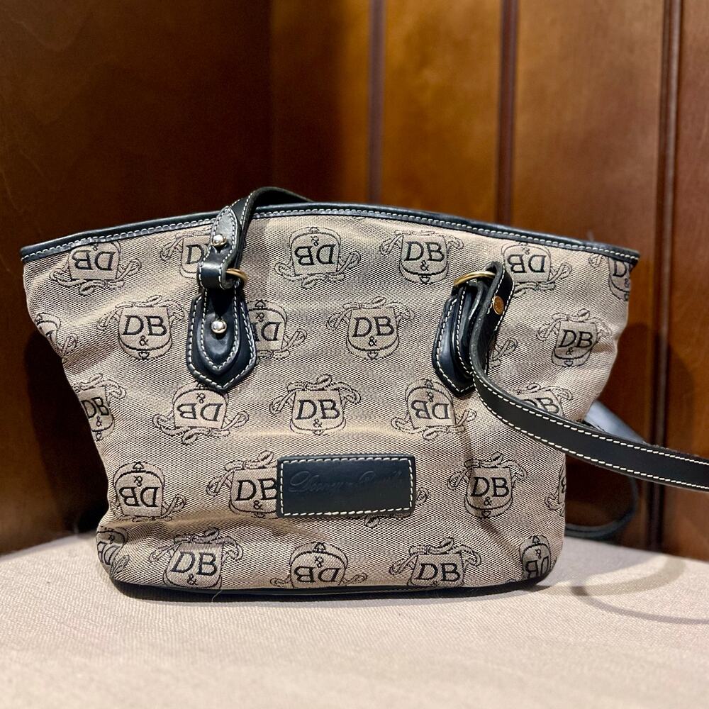 Dooney & Bourke Vintage Jacquard Logo Bag